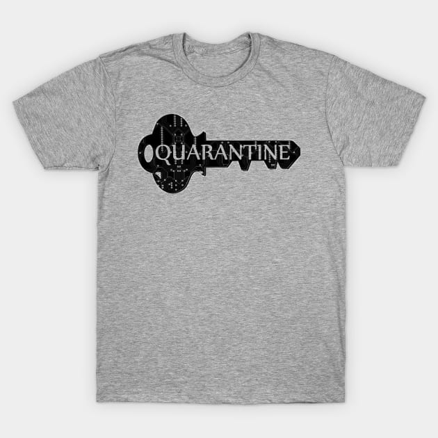 quarantine time corona virus T-Shirt by yakin